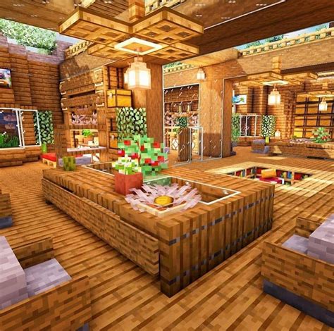 Minecraft builds and designs on Instagram: “Wow! Amazing interior😱 . Follow @minecraftbuildin ...