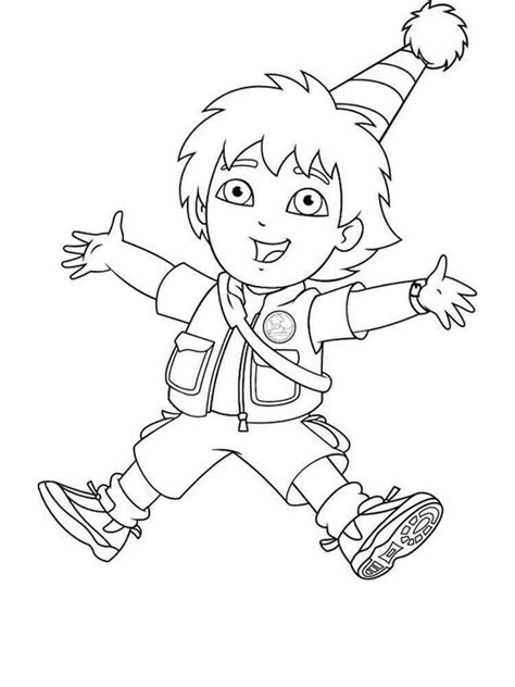 Go, Diego, go! coloring pages. Free Printable Go, Diego, go coloring pages.