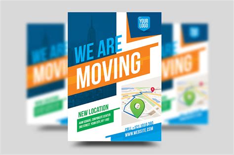 We Are Moving Flyer Template Graphic by Aam360 · Creative Fabrica