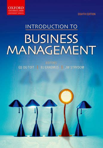 Oxford University Press :: Introduction to Business Management 8e ePub :: 9780199049448