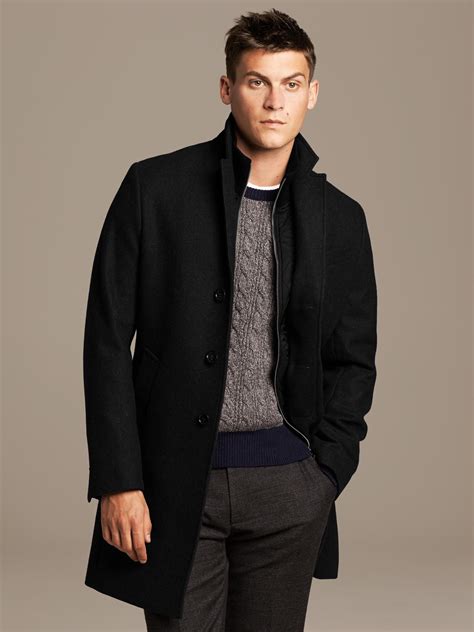 Banana Republic | Layered Topcoat | Mens outfits, Shop mens clothing, Outerwear sale