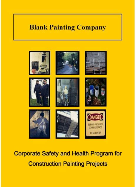 Corporate Worker Safety and Health Program for Construction Painting ...