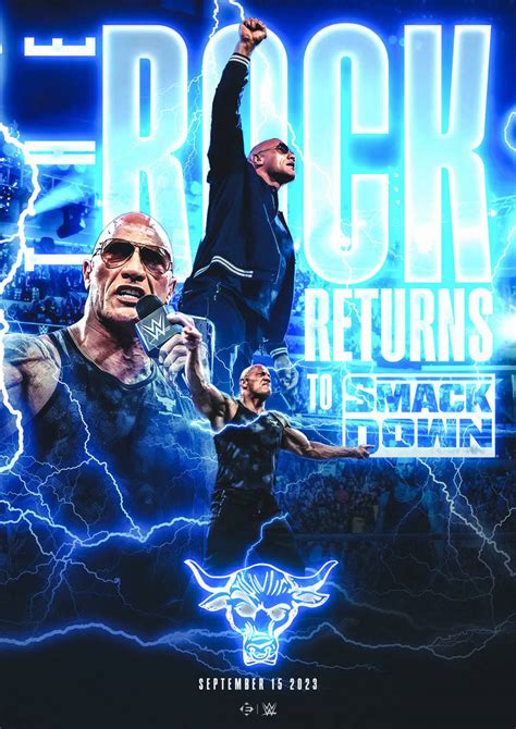 THE ROCK RETURNS TO SMACKDOWN! by Elliottt93 on DeviantArt