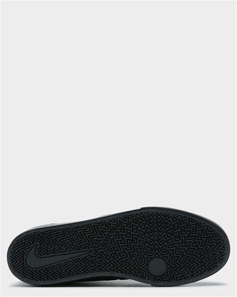 Nike Sb Chron 2 Canvas Shoe - Black Black | SurfStitch