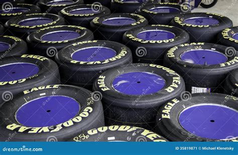 Racing Tires Editorial Photo - Image: 35819871