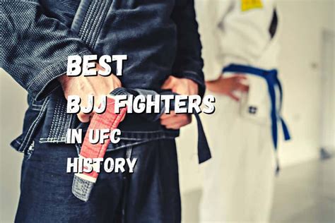 Best 30 BJJ Fighters In UFC History – Fighting Advice