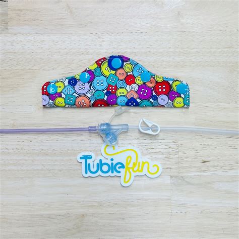 Feeding Tube Connection Cover - Buttons – Tubie Fun