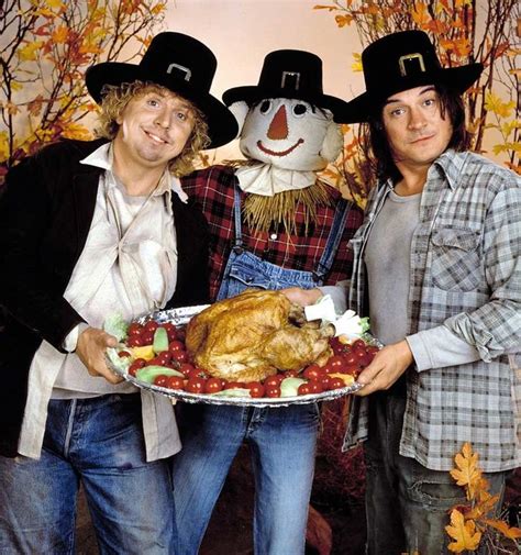 Gobble up 17 behind-the-scenes photos of classic TV shows celebrating ...