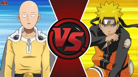 Saitama vs Naruto! (One Punch Man vs Naruto) | Cartoon Fight Club Bonus Episode - YouTube