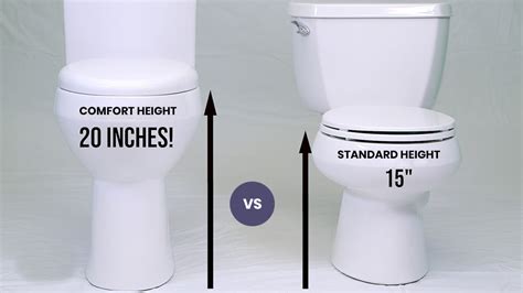 Standard vs. Comfort Height Toilets - 2021 Comparison - DIY or Not