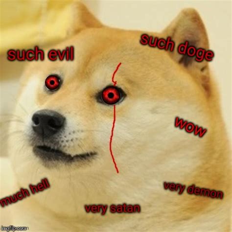 Evil Doge - Imgflip