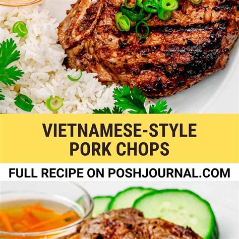 Vietnamese Pork Chops (Sườn Nướng) - Posh Journal