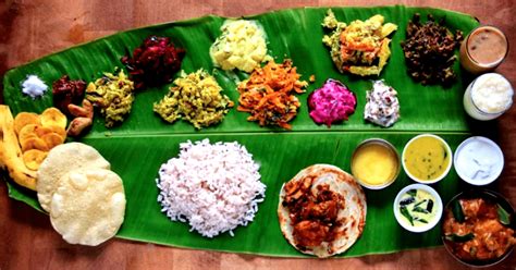 Onam Onam Sadya Food Banana Leaf Rice For Onam Sadya Food For Onam | My ...