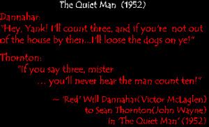 The Quiet Man Movie Quotes. QuotesGram