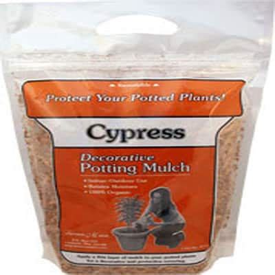 4 qt. Cypress Mulch Resealable Bag-MULCH3359CYP - The Home Depot