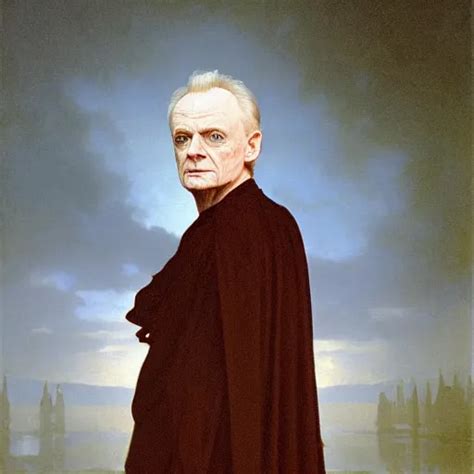 Painting of Ian McDiarmid as Emperor Palpatine. Art by | Stable ...