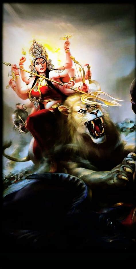 Animated Goddess Durga Wallpapers