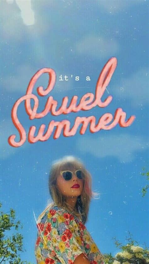 Taylor Swift Cruel Summer Wallpaper