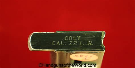 Colt Woodsman 1st Issue .22 caliber Magazine Clip - Handguns of the World