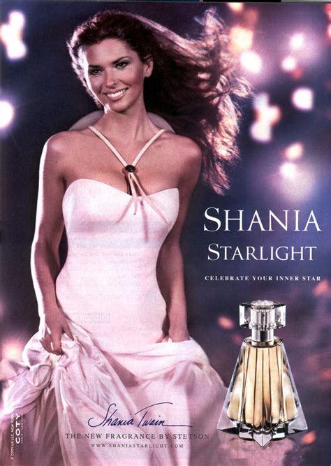 Celebrities, Movies and Games: Shania Twain is presenting her fragrance: Shania Starlight ...