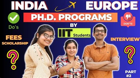 How to apply for Ph.D programs in Europe Part 02 | Application fee | Scholarships | Queries ...