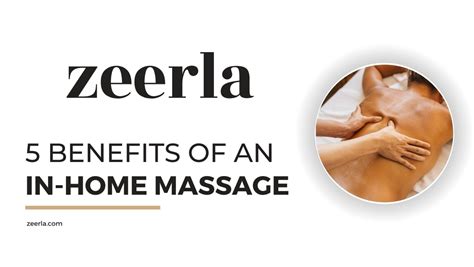 5 Benefits Of An In-Home Massage