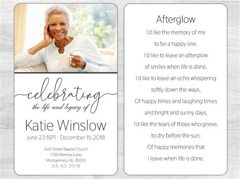 Memorial Card - 2076 - DisciplePress - Memorial & Funeral Printing