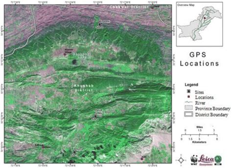 The location of the Soan valley and the three sites | Download Scientific Diagram