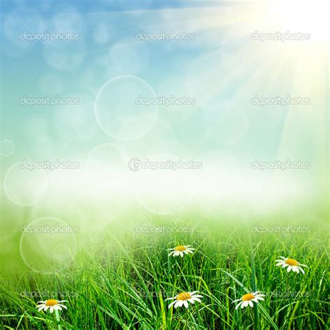 Green nature background Stock Photo by ©jonson 21794003