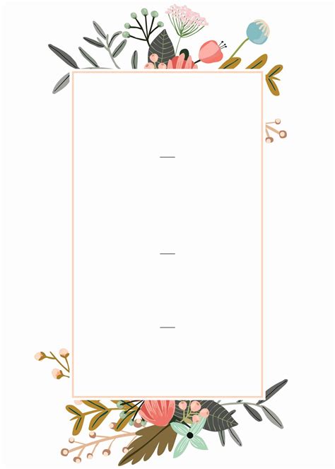 Wedding Invitation Card Template Beautiful Editable Wedding Invitation ...