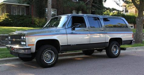 Here's How Much A Classic Square Body Chevrolet Suburban Is Worth Today