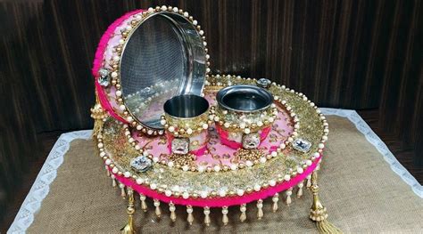 Karwa Chauth 2019 Thali Decoration Ideas: How to Decorate Thali, Chalni and Karva; Know ...