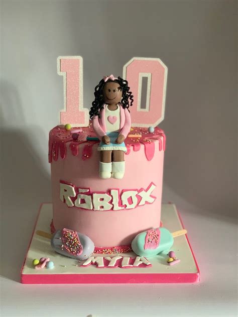 The Best 20 Pink Roblox Cake For Girls - safetrendarea