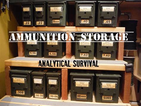 Ammunition Storage - YouTube