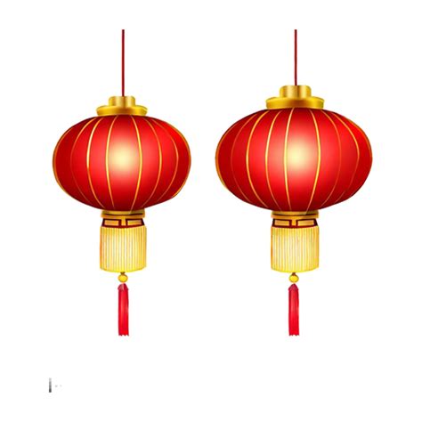 Red Lanterns Background for Lunar New Year AI Generated 24997965 PNG