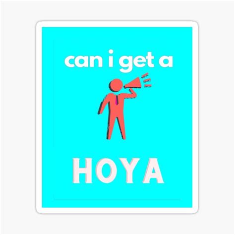 Can I Get A Hoya Stickers | Redbubble