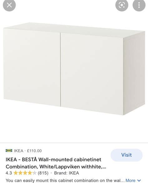 IKEA wall cabinets, Furniture & Home Living, Furniture, Shelves ...