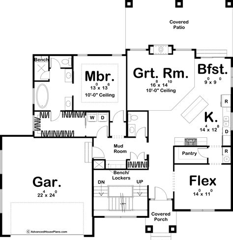 Plan 85229ms Functional Modern Prairie One Story House Plan In 2021 - Vrogue