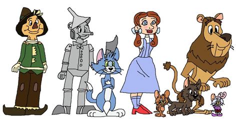 Tom And Jerry And The Wizard Of Oz Characters