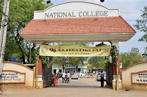 National College, Tiruchirappalli - Courses, Fees, Placement Reviews, Ranking, Admission 2019