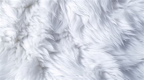 Fur Texture Fluffy Faux Blanket A Cozy White Shaggy Perfect As ...