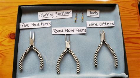 1. Making Earrings - Tools - YouTube