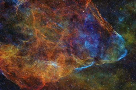 A Tapestry of Nebulae and first color image of the pulsar wind nebula ...