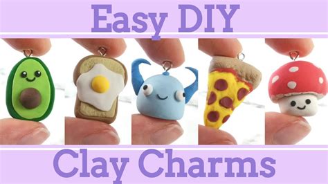 Easy Clay Charm Ideas