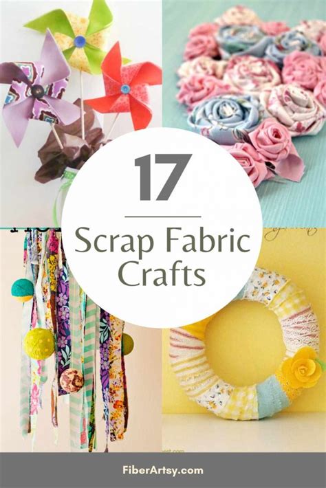 17 Fun Fabric Scraps Craft Projects - FiberArtsy.com