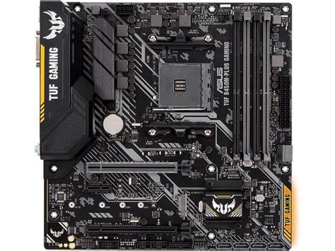 ASUS TUF B450M-PLUS GAMING AM4 Micro ATX AMD Motherboard - Newegg.com