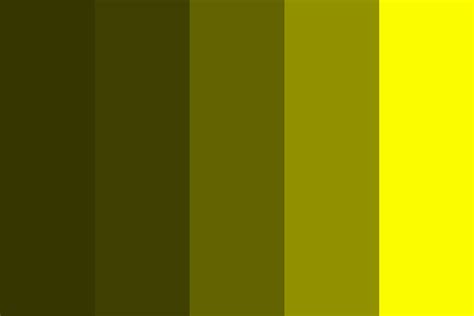 Root 9 to Olive Yellow Color Palette