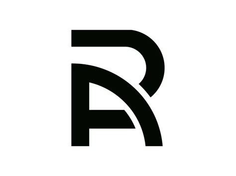 RA Letters Logo Template PNG vector in SVG, PDF, AI, CDR format