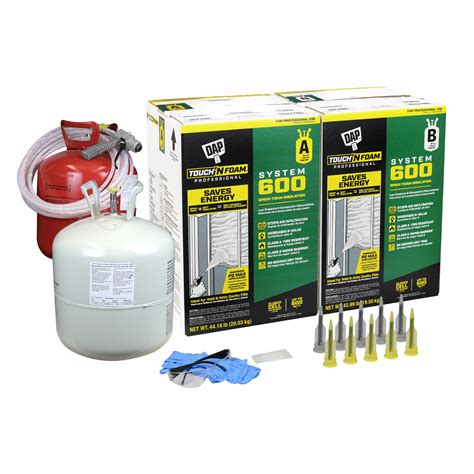 Touch ‘n Foam System 600 Spray Foam Insulation Kit | DAP Global