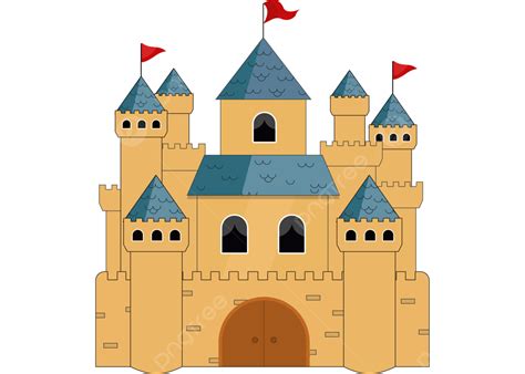 Castle Cartoon Fantasy, Castle, Cartoon, Cartoon Castle PNG Transparent ...